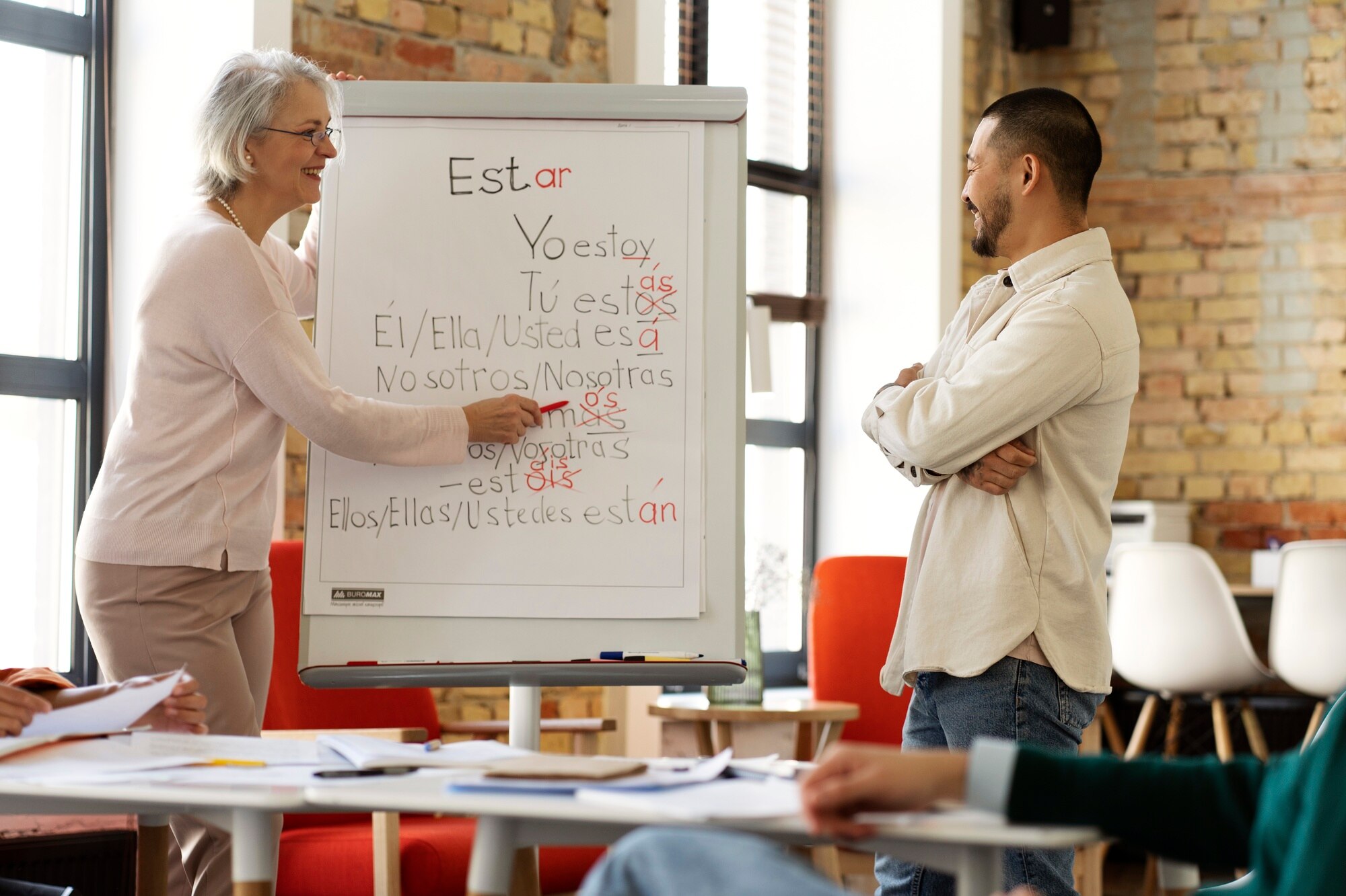 medium-shot-woman-correcting-grammar-mistakes_23-2150171360